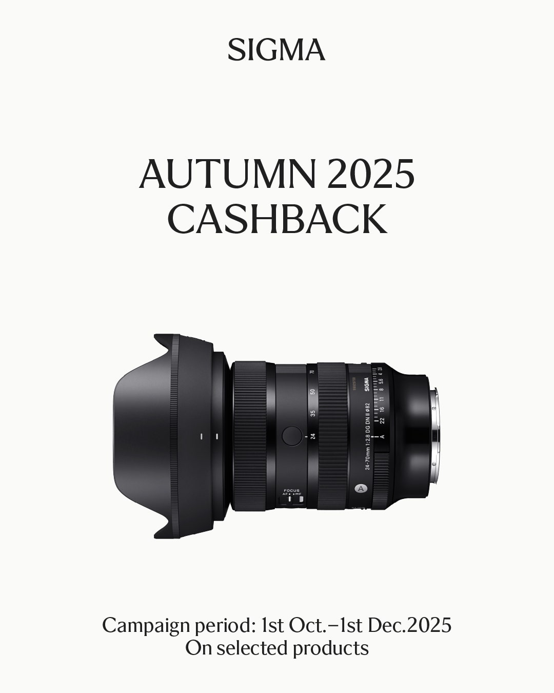 Autumn cashback 2025 